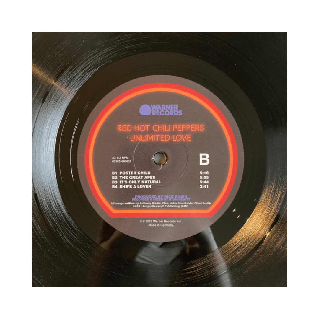Red Hot Chili Peppers - Unlimited Love Vinilo4