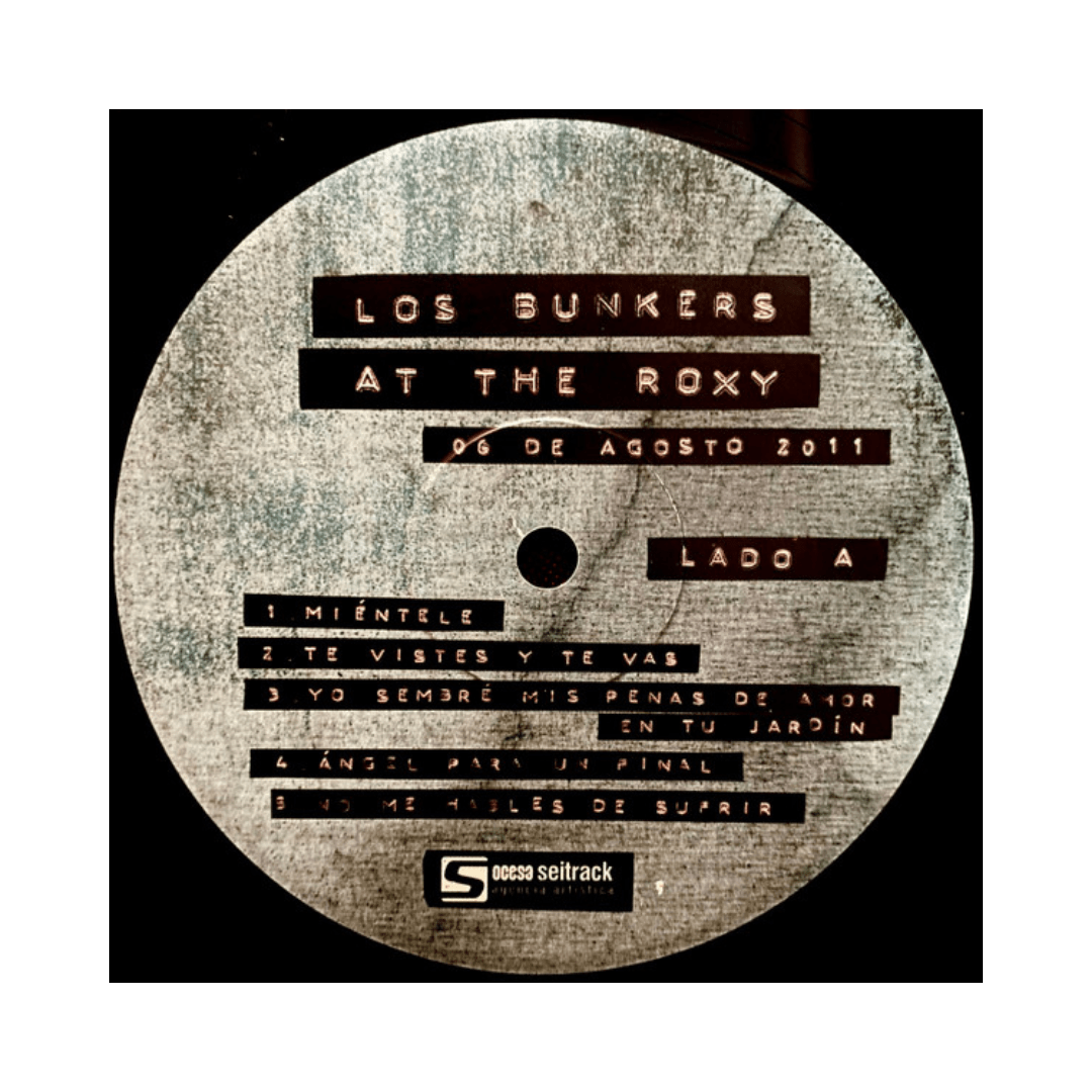 Los Bunkers At The Roxy Vinilo3