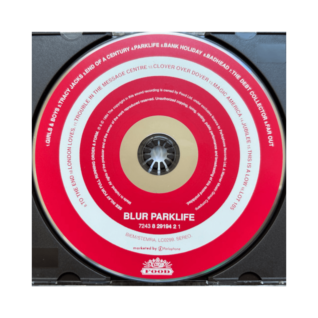 Blur Parklife CD3