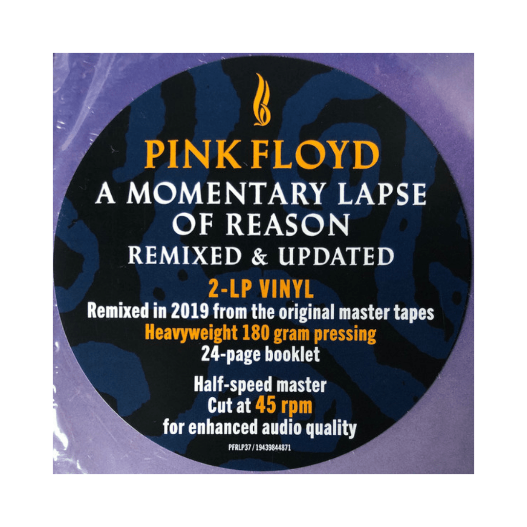 Pink Floyd A Momentary Lapse Of Reason Vinilo7