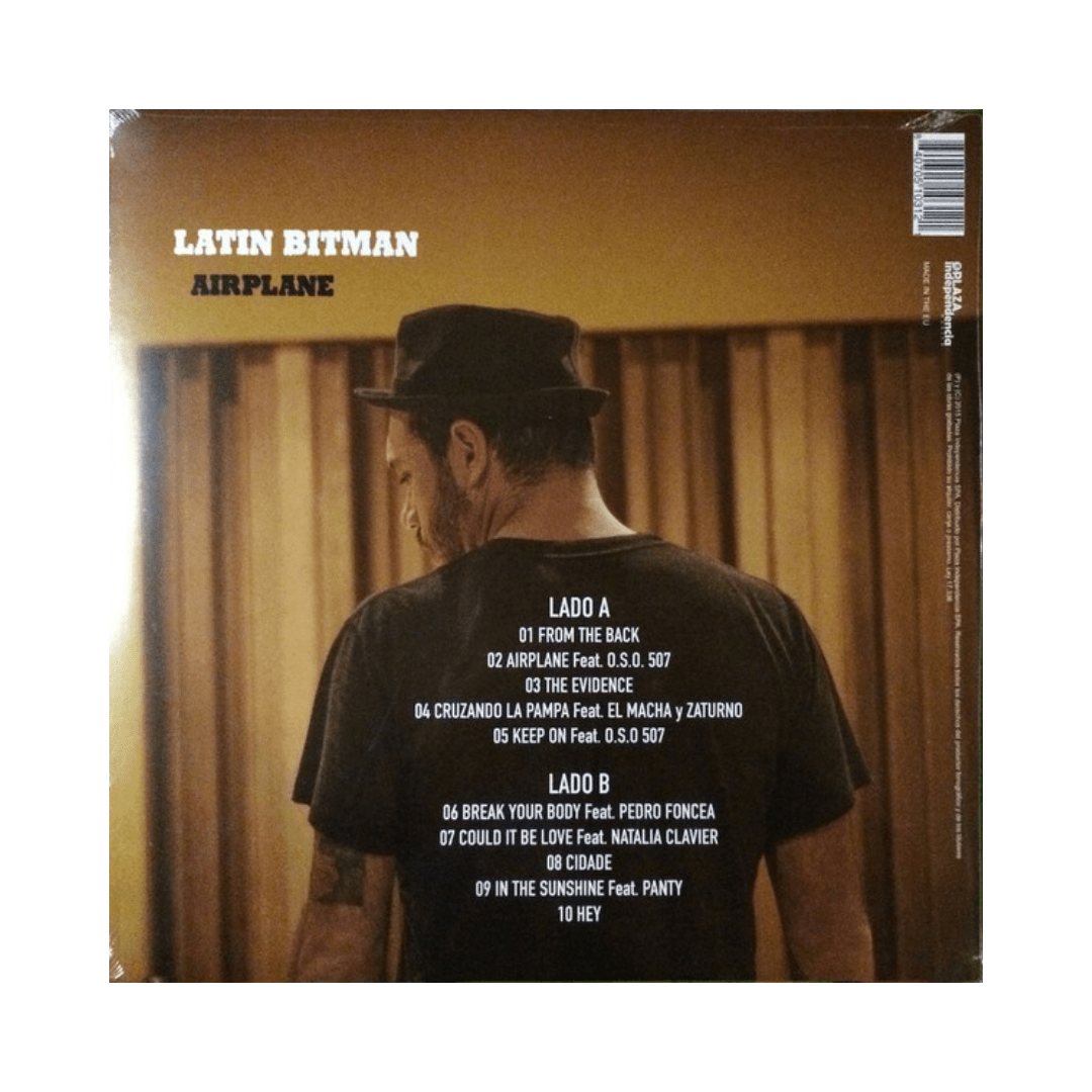 Latin Bitman Airplane Vinilo2