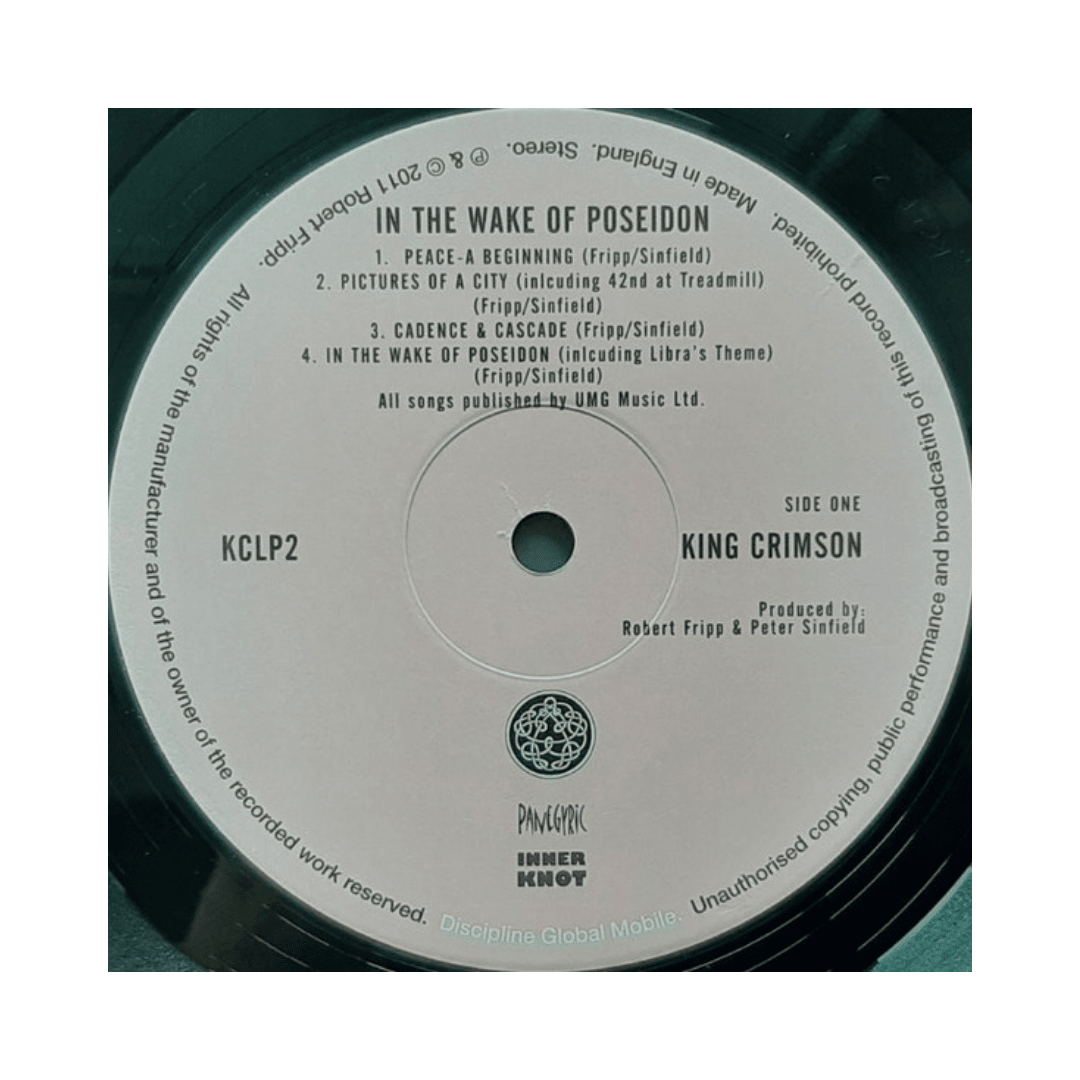 King Crimson - In The Wake Of Pose Vinilo3