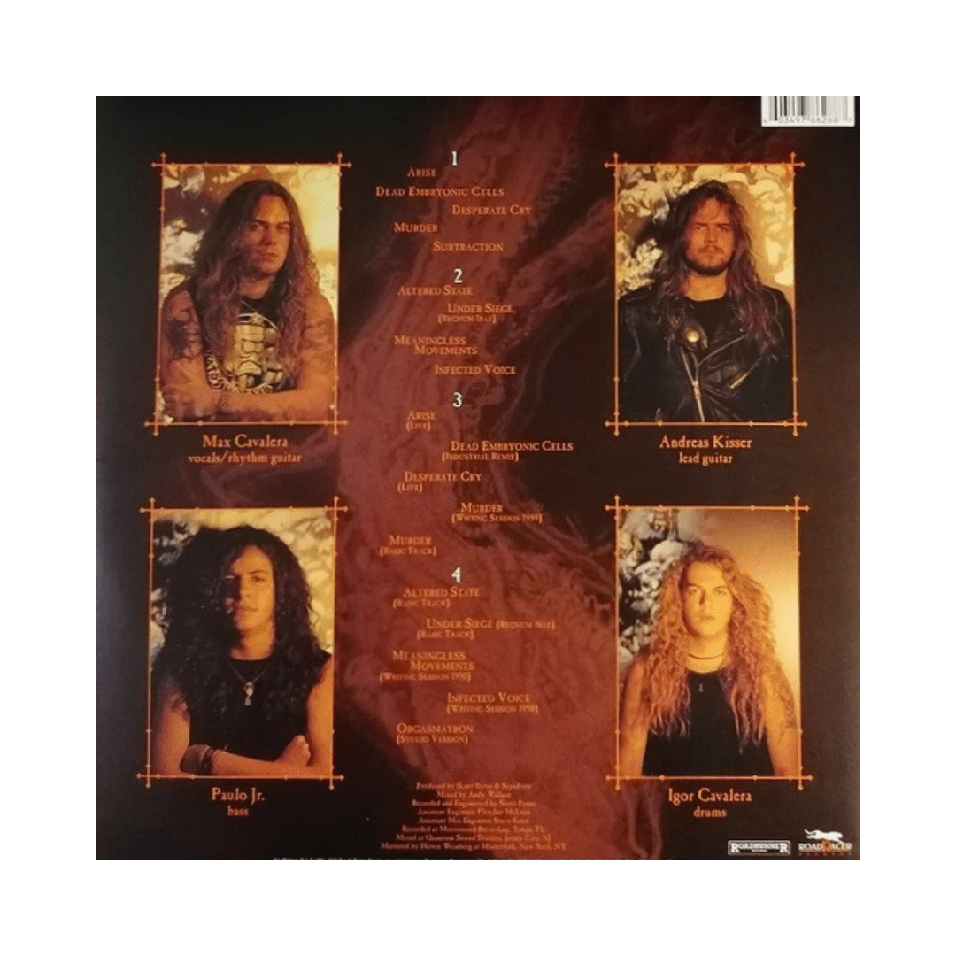 Sepultura Arise Vinilo2