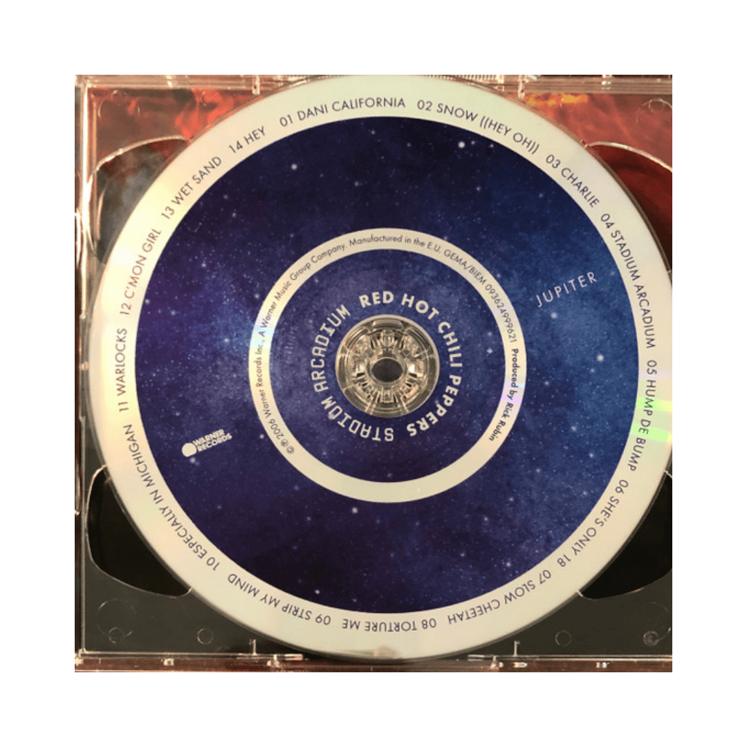 Red Hot Chili Peppers Stadium Arcadium Cd3