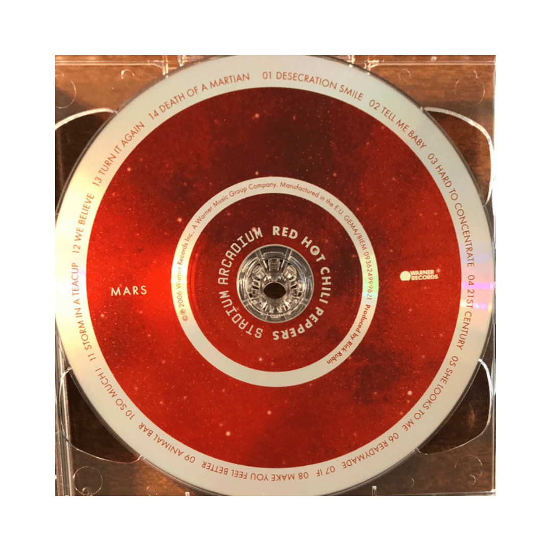 Red Hot Chili Peppers Stadium Arcadium Cd4