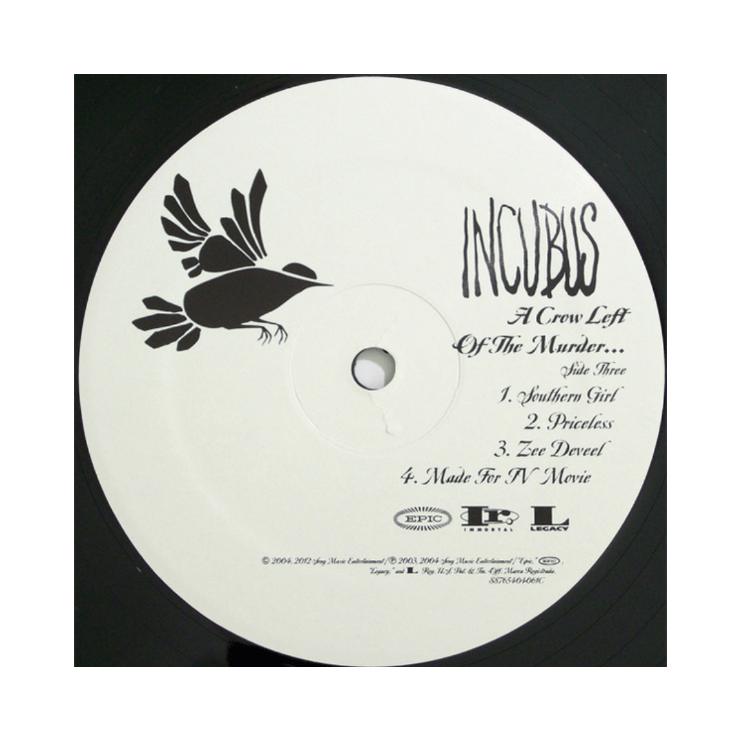Incubus A Crow Left Of The Murder... Vinilo6