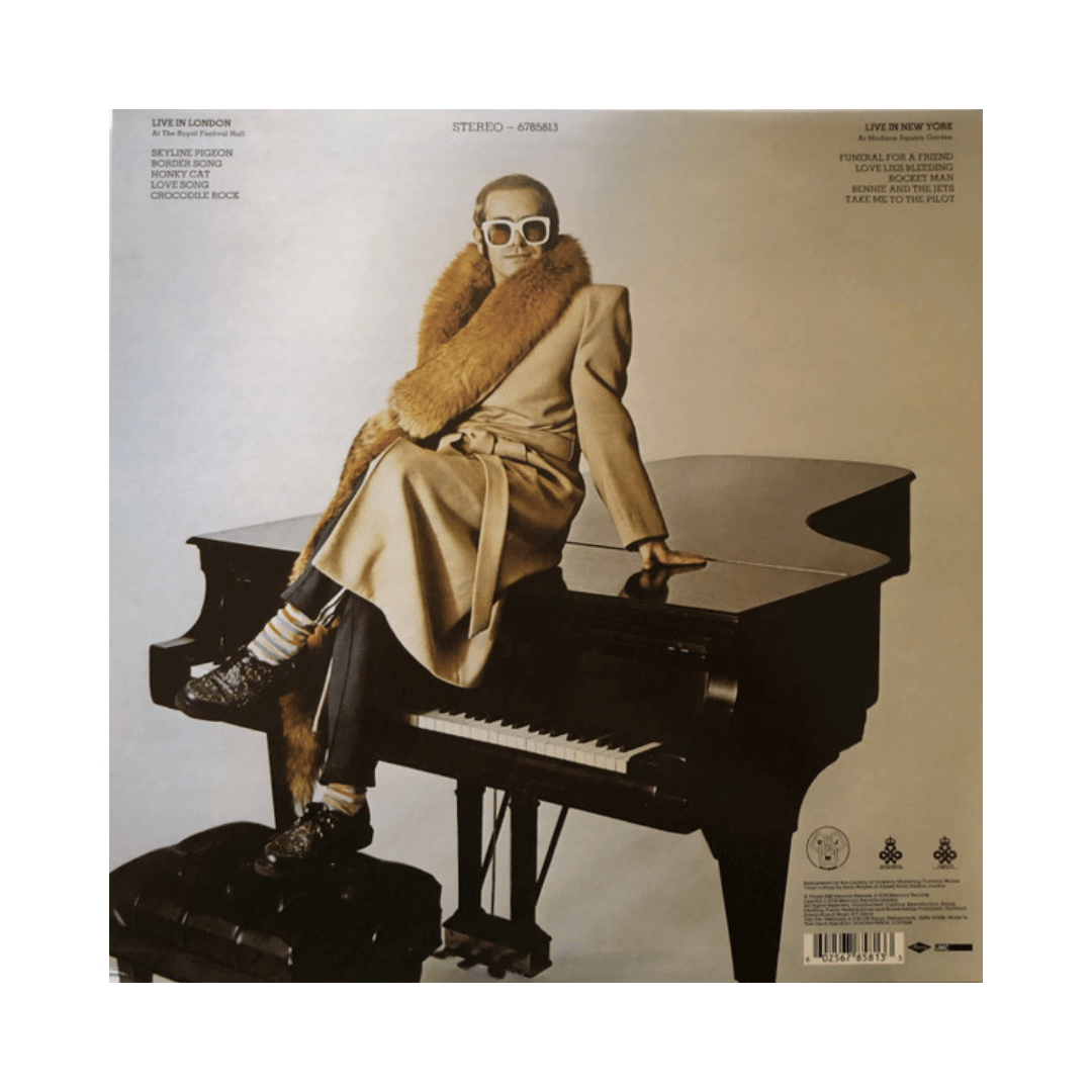 Elton John Here And There Vinilo2