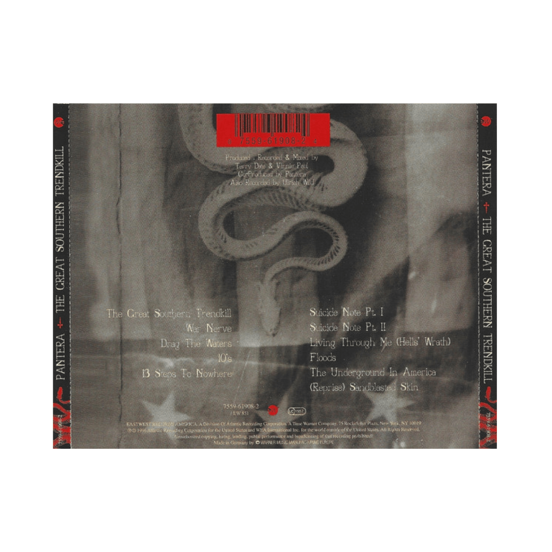 Pantera The Great Southern Trendkill cd3