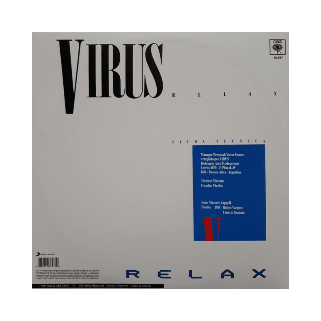 Virus Relax Vinilo2