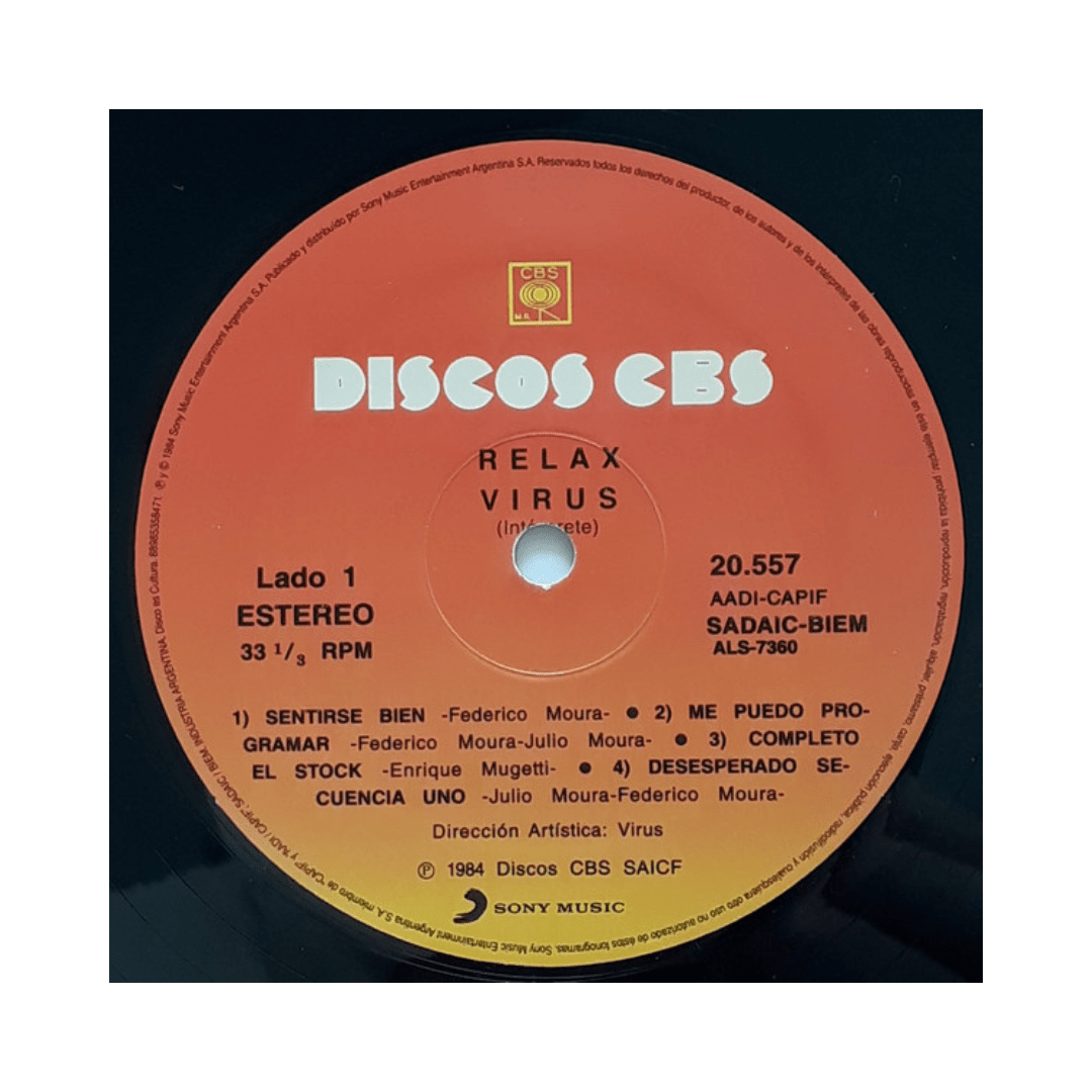 Virus Relax Vinilo3