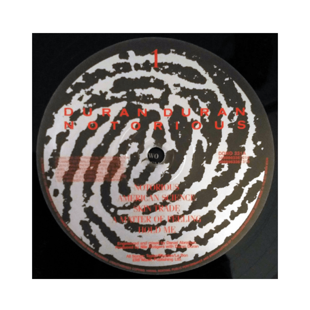 Duran Duran Notorious 2 Lp Vinilo3