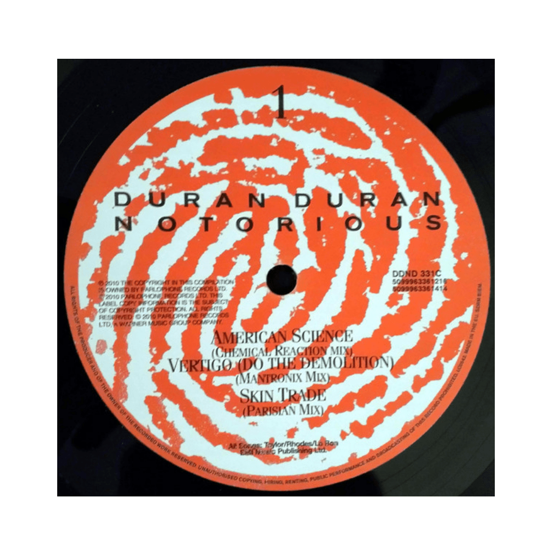 Duran Duran Notorious 2 Lp Vinilo5
