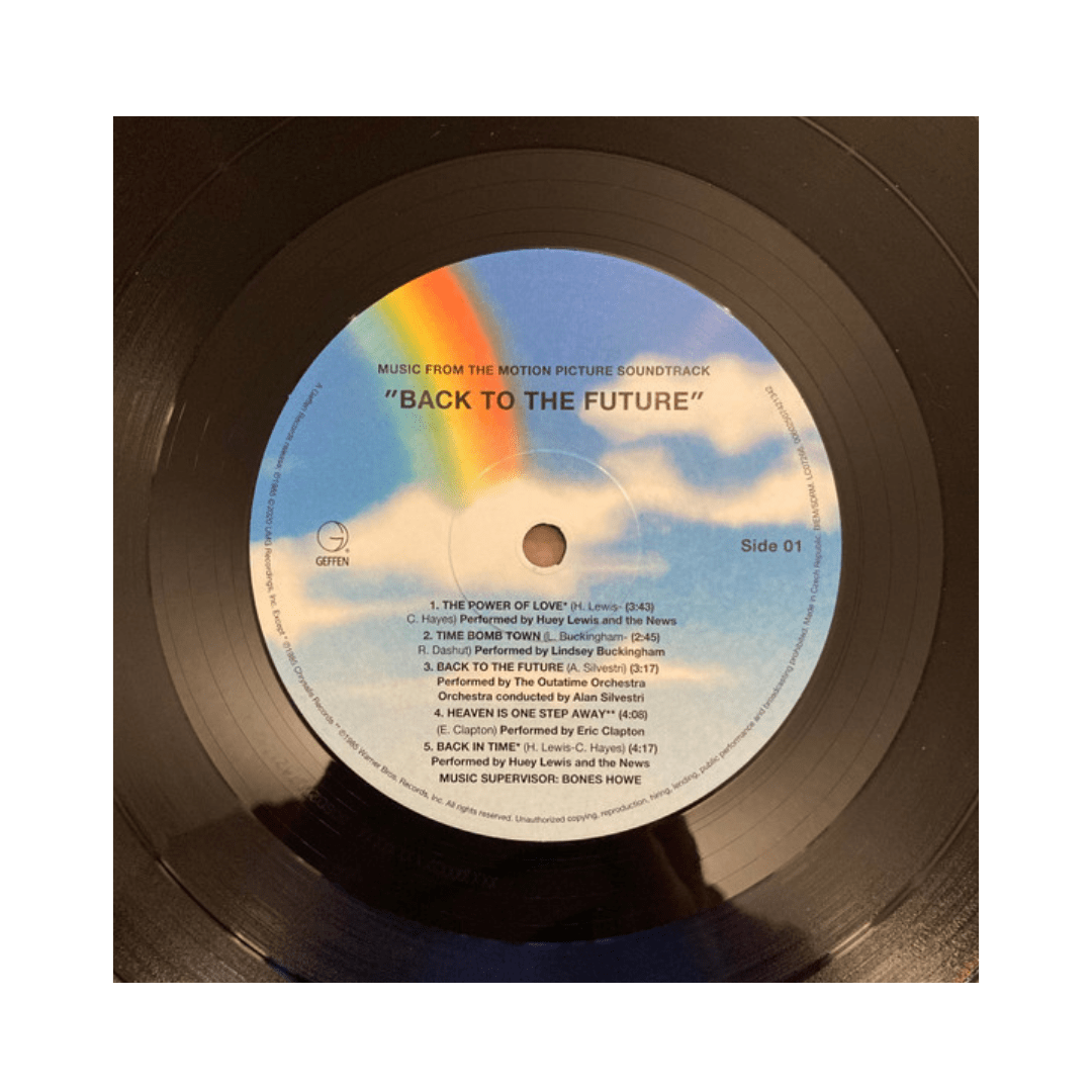 Back To The Future Vinilo3