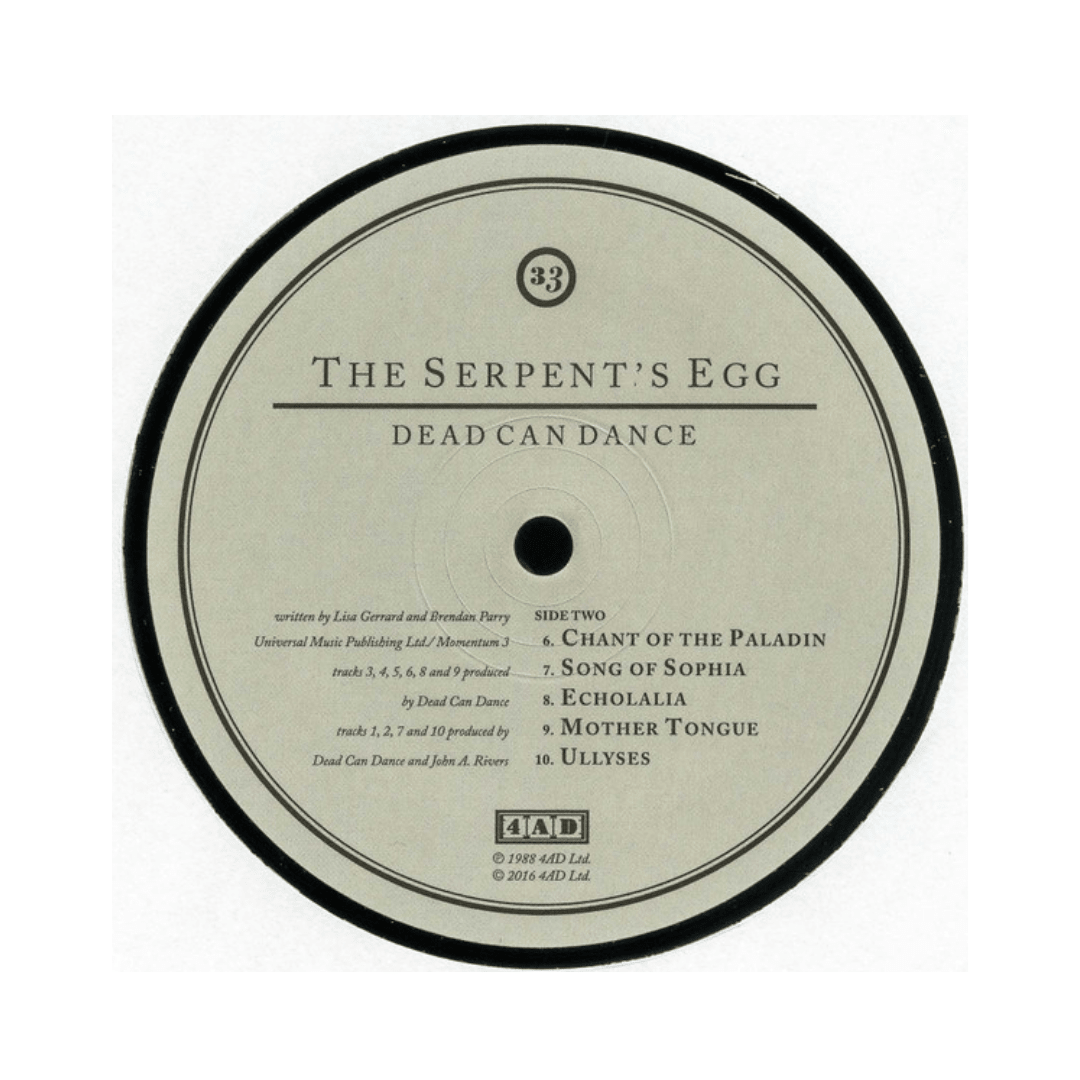 Dead Can Dance The Serpent's Egg Vinilo4