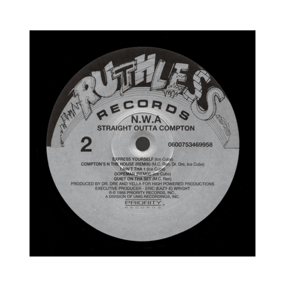 N.w.a. Straight Outta Compton Vinilo4