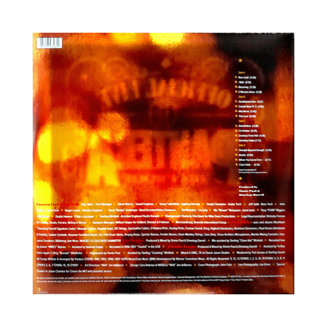 Pantera Official Live: 101 Proof Vinilo2