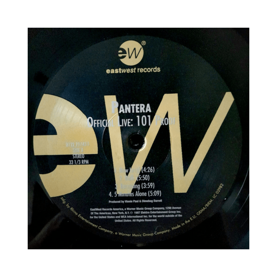 Pantera Official Live: 101 Proof Vinilo3