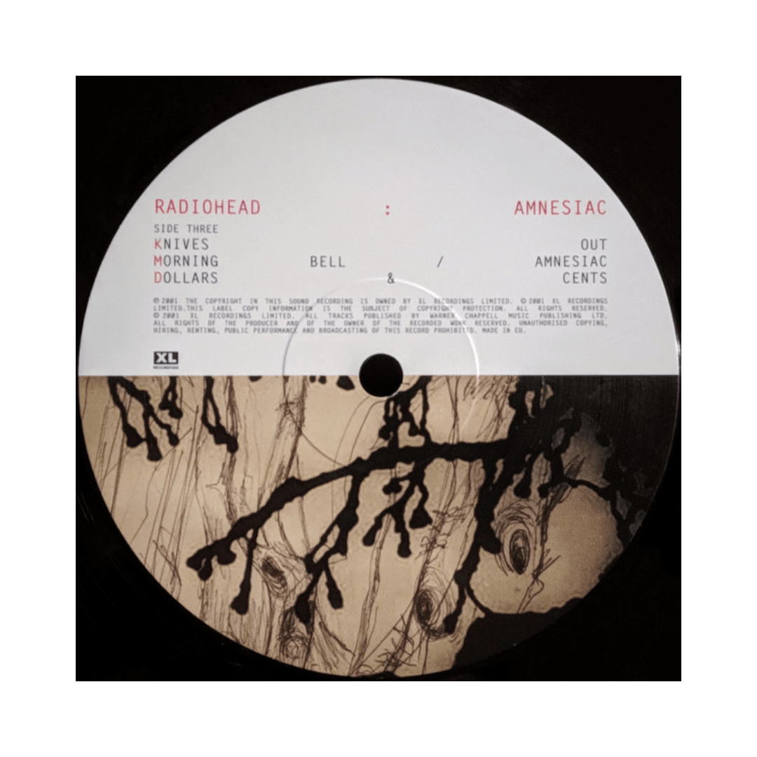 Radiohead Amnesiac Vinilo5