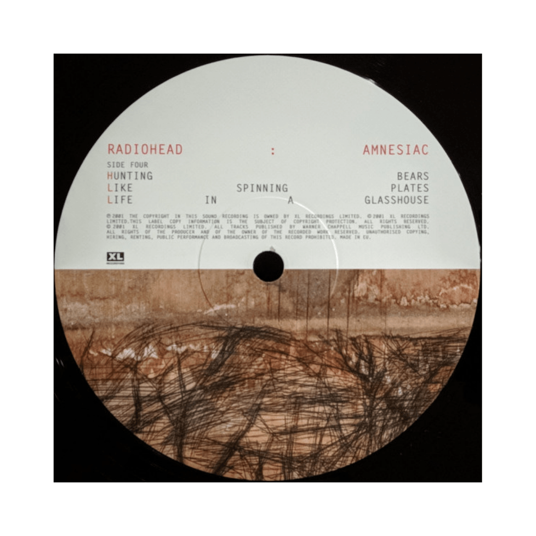 Radiohead Amnesiac Vinilo6