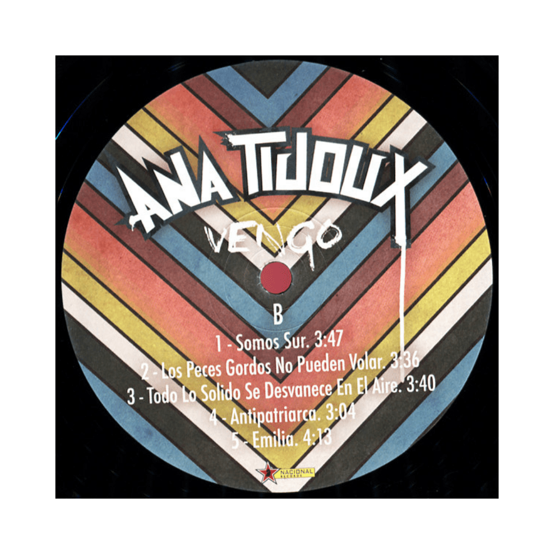 Vinilo Ana Tijoux Vengo4