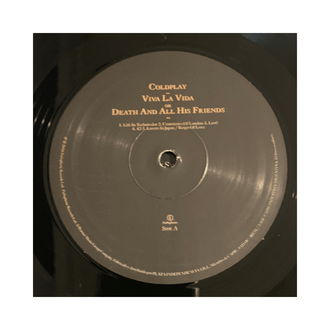 Coldplay Viva La Vida Or Death And All His Friends Vinilo3