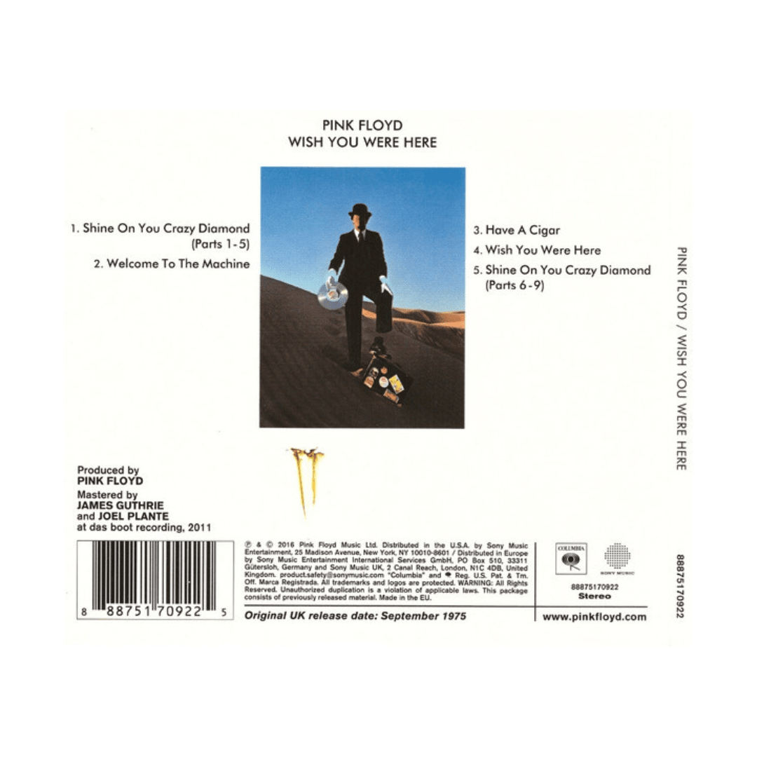 Pink Floyd Wish You Were Here CD2