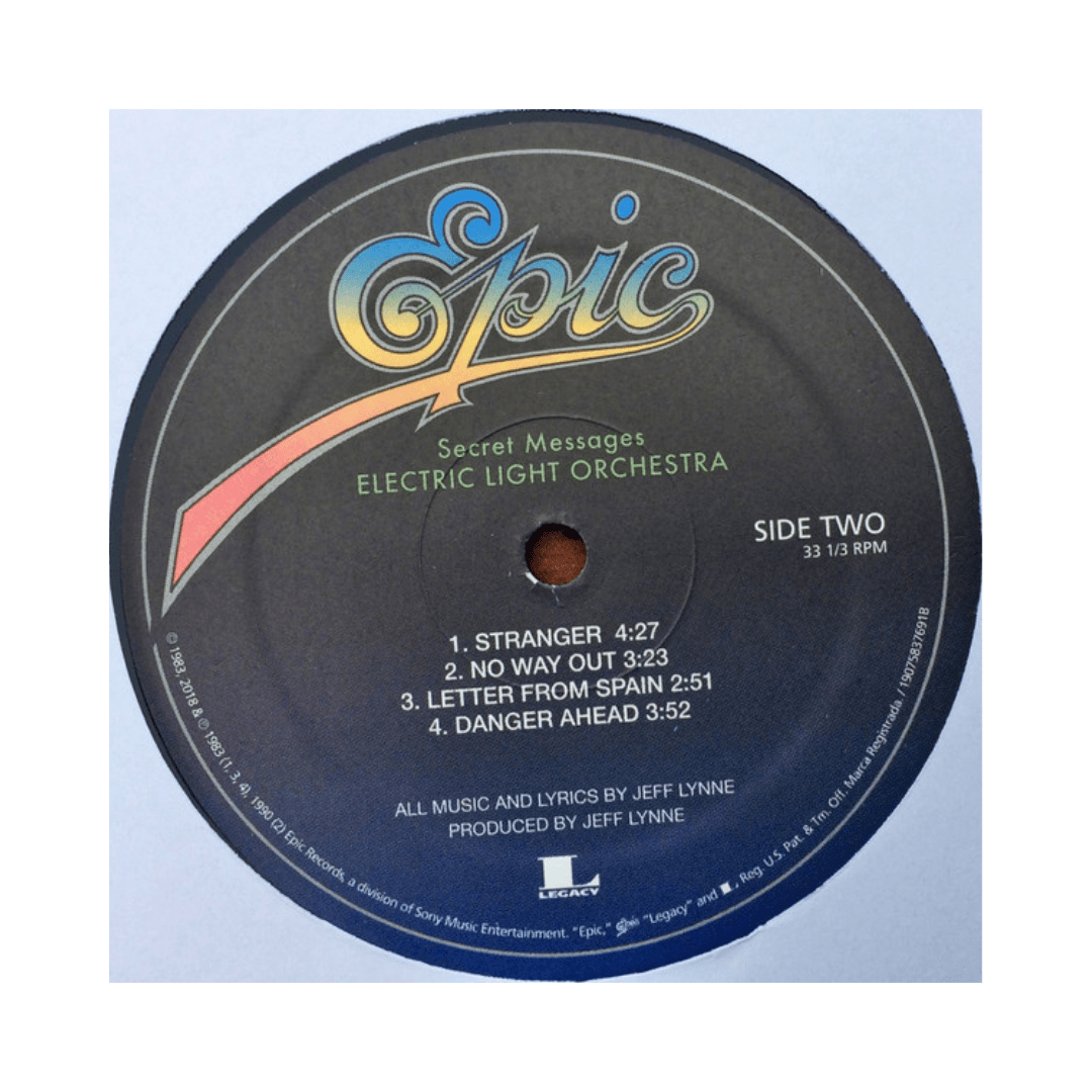 Electric Light Orchestra Secret Messages Vinilo5