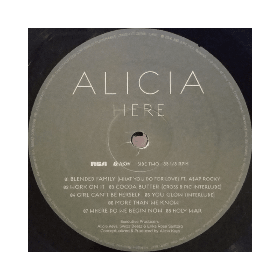 Alicia Keys Here Vinilo4