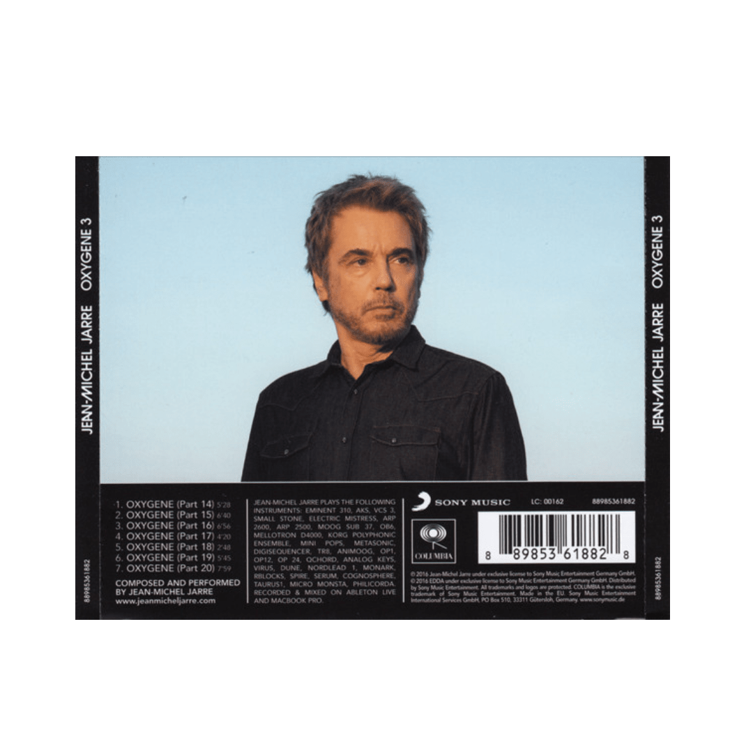 Jean-michel Jarre Oxygene 3 CD2