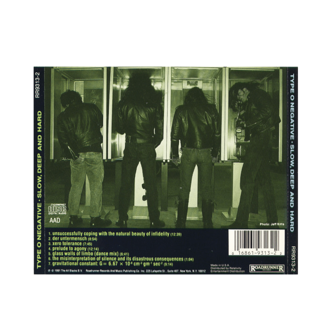Type O Negative Slow, Deep And Hard CD2