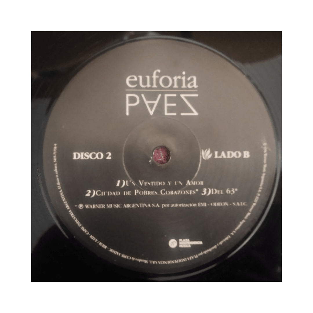 Fito Páez Euforia Vinilo4