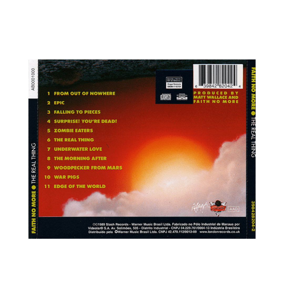 Faith No More The Real Thing CD2
