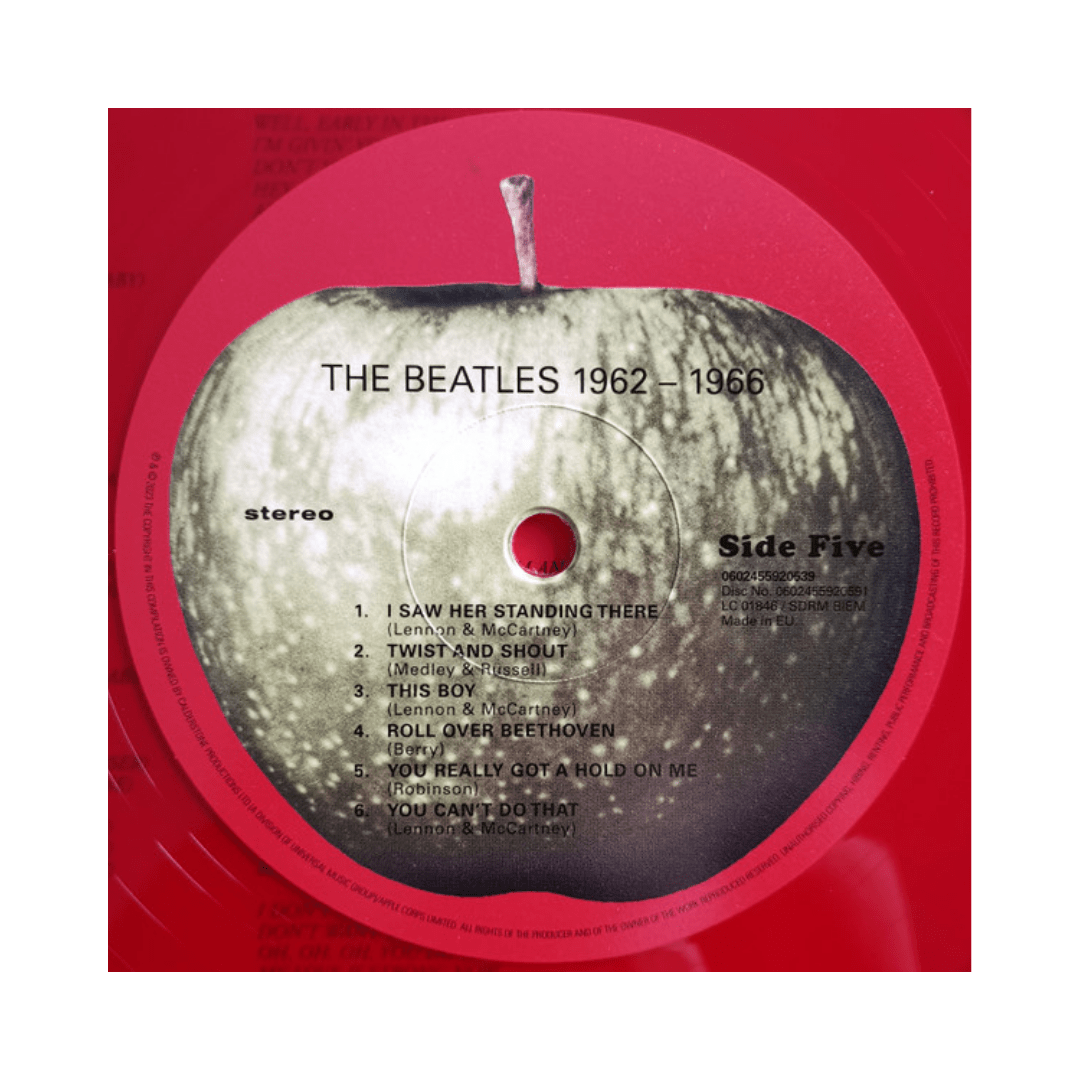 The Beatles 1962 - 1966 Expanded Red 2023 Album 3 Lp Vinyl vinilo9