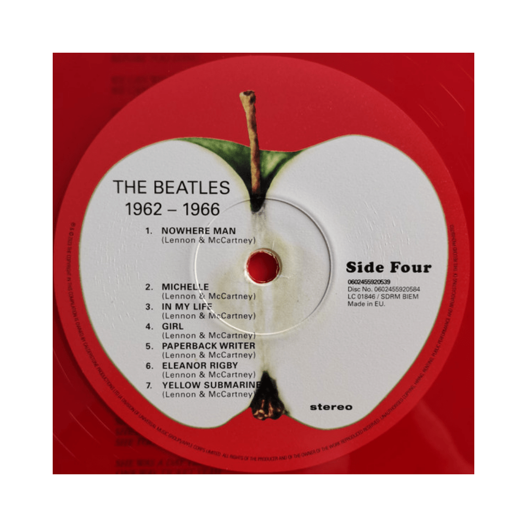 The Beatles 1962 - 1966 Expanded Red 2023 Album 3 Lp Vinyl vinilo8