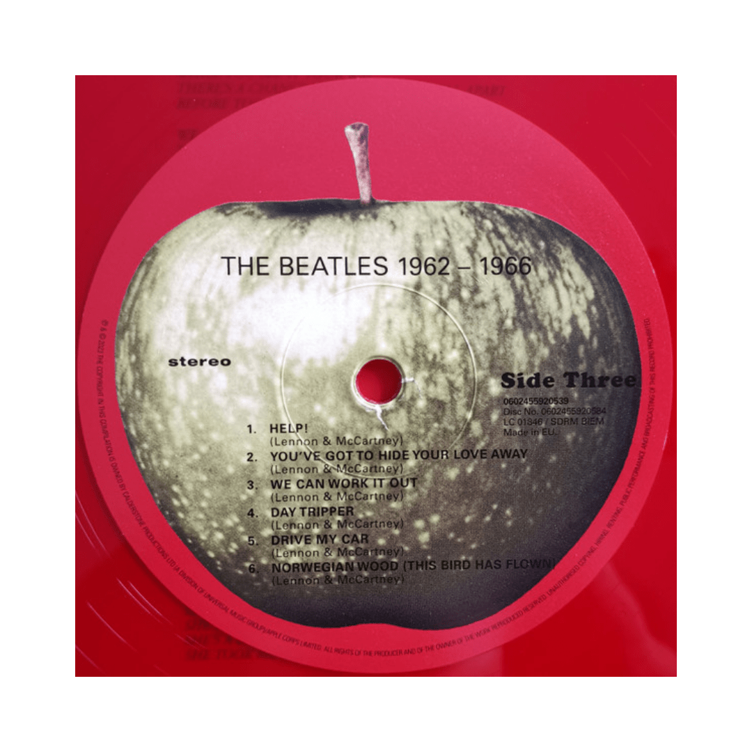 The Beatles 1962 - 1966 Expanded Red 2023 Album 3 Lp Vinyl vinilo7