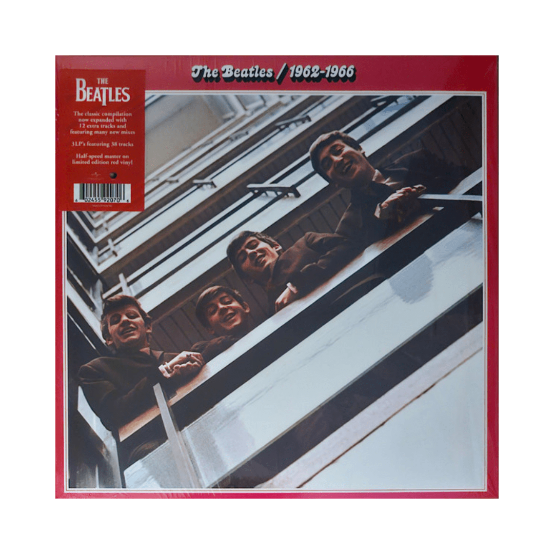 The Beatles 1962 - 1966 Expanded Red 2023 Album 3 Lp Vinyl vinilo1