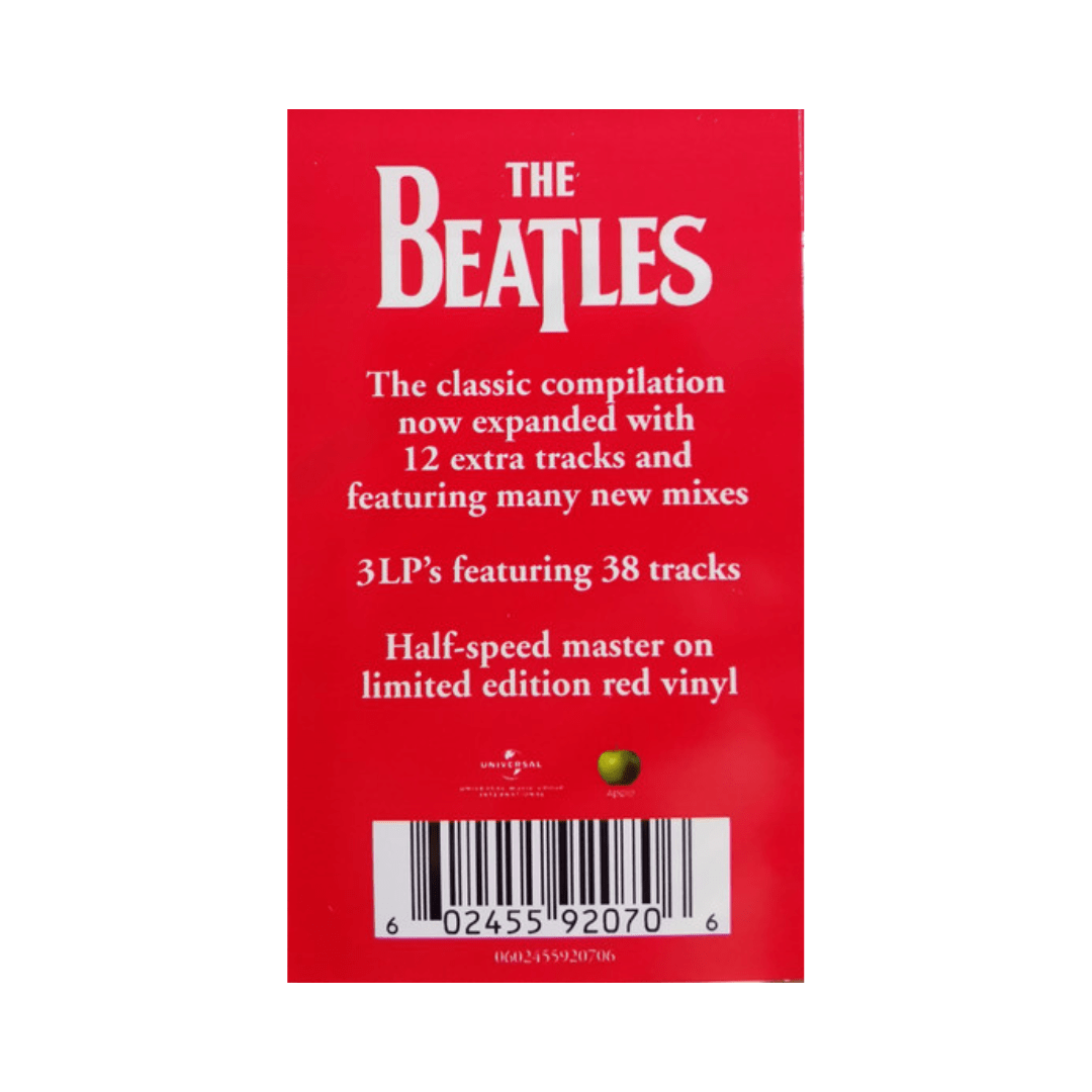 The Beatles 1962 - 1966 Expanded Red 2023 Album 3 Lp Vinyl vinilo10