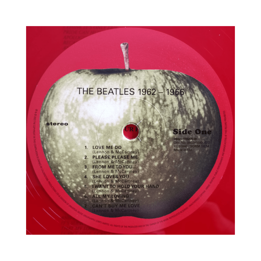 The Beatles 1962 - 1966 Expanded Red 2023 Album 3 Lp Vinyl vinilo5
