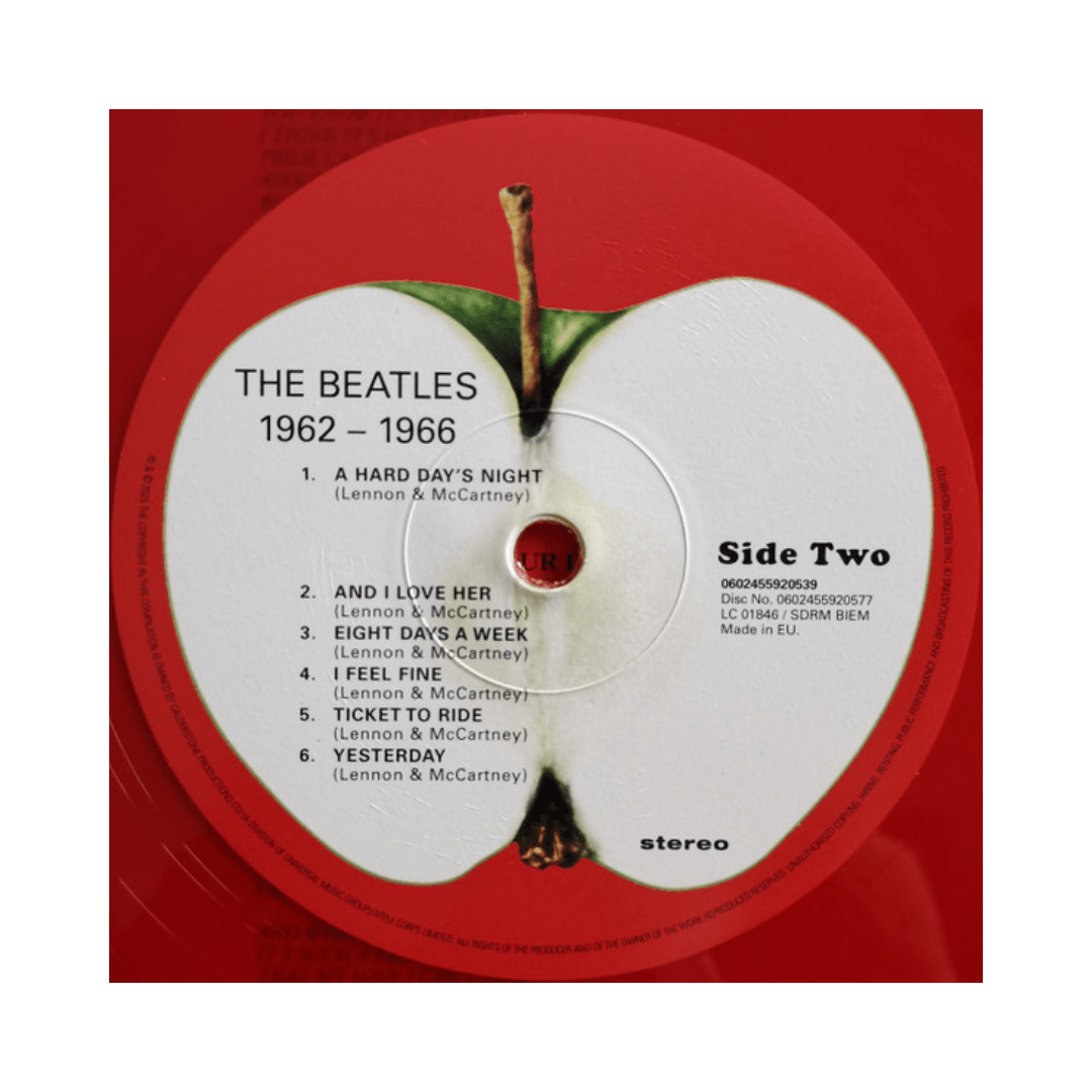The Beatles 1962 - 1966 Expanded Red 2023 Album 3 Lp Vinyl vinilo6