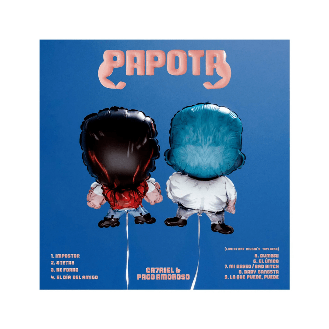 Ca7riel & Paco Amoroso Papota Vinilo3