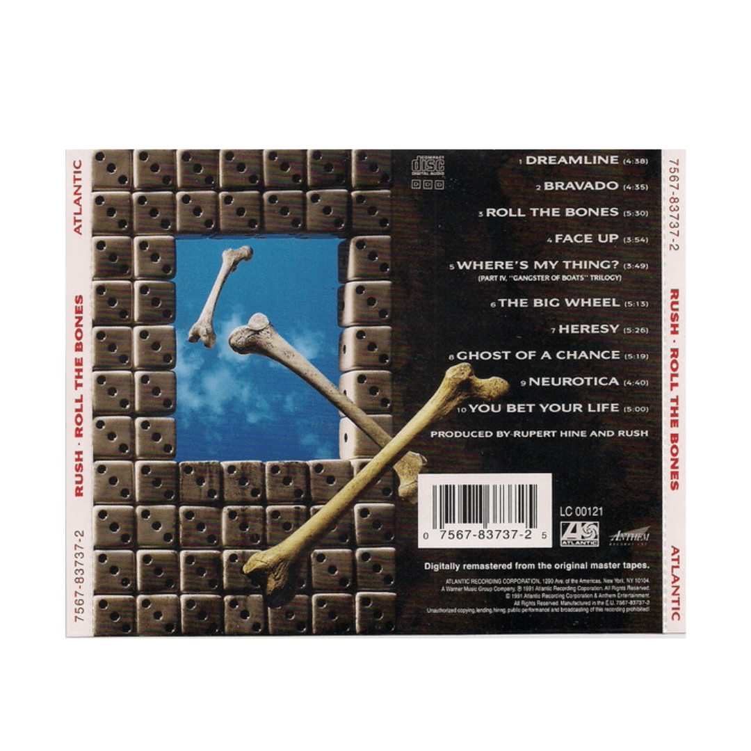 Rush Roll The Bones cd2
