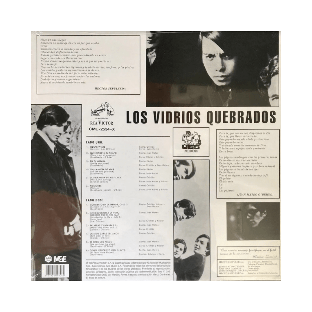 Los Vidrios Quebrados Fictions Vinilo2