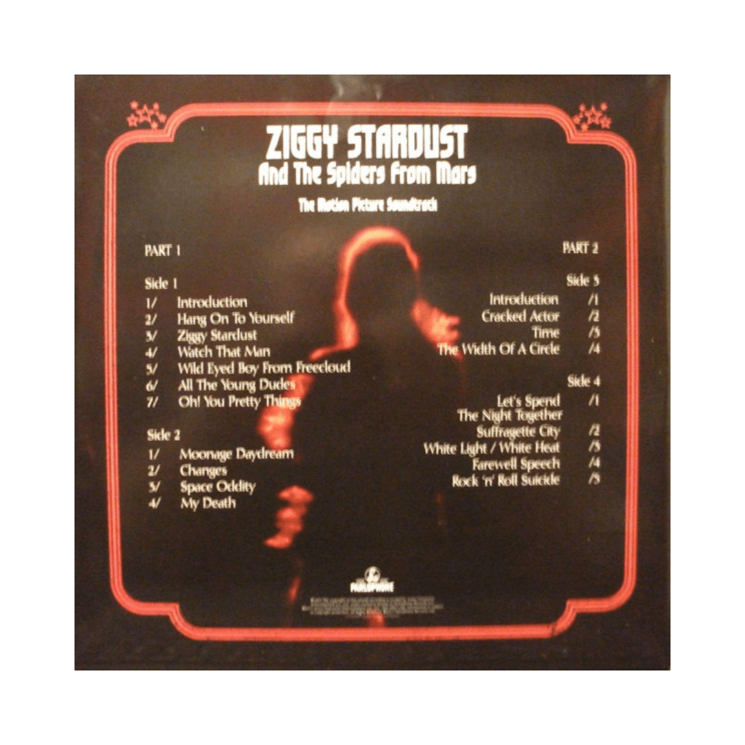 David Bowie Ziggy Stardust And The Spiders Vinilo2