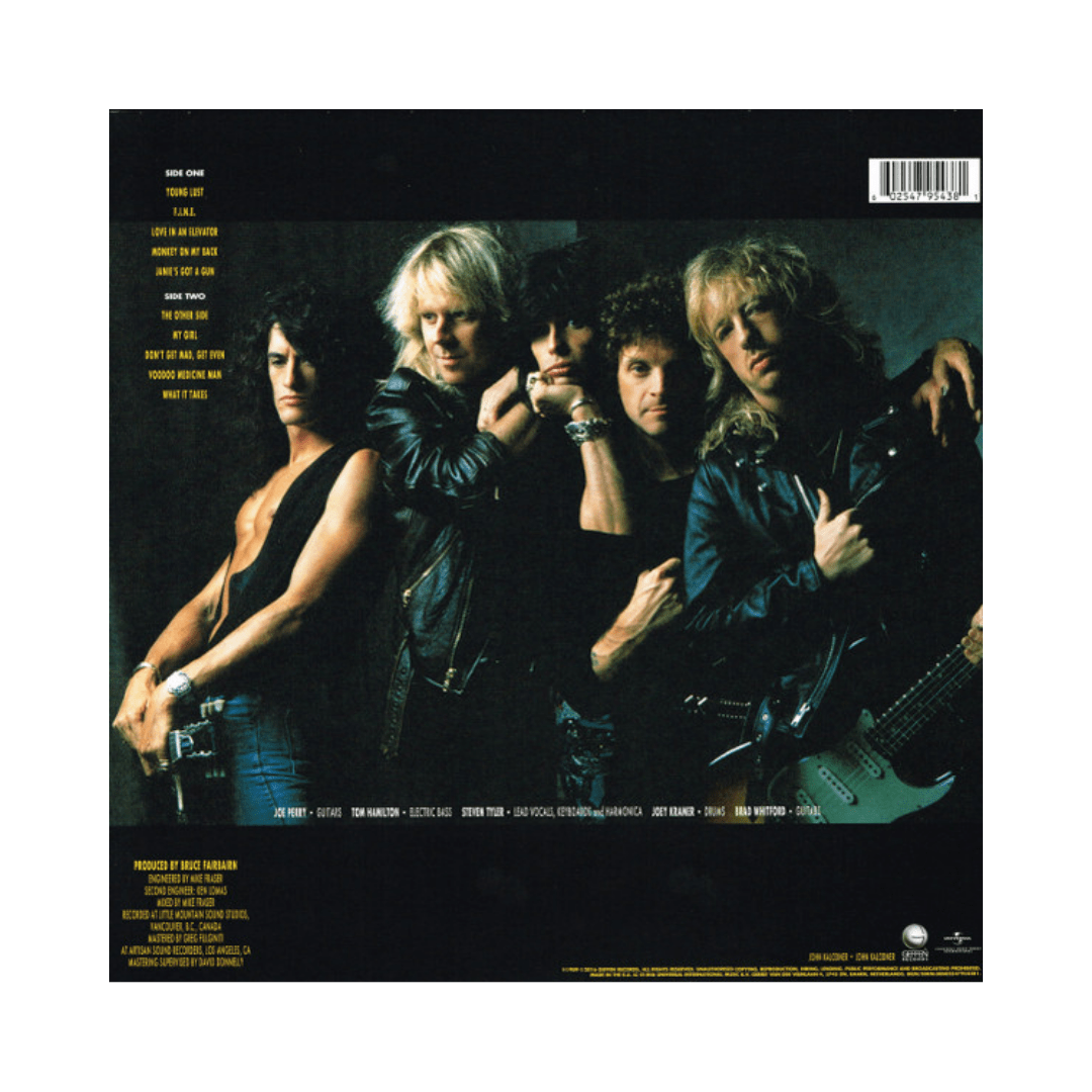 Aerosmith Pump vinilo2