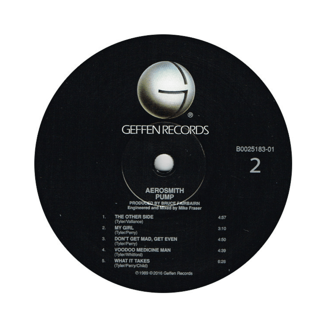 Aerosmith Pump vinilo4