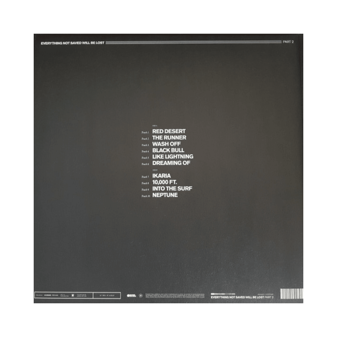 Foals Everything Not Saved Will Be Lost: Part 2 Vinilo2