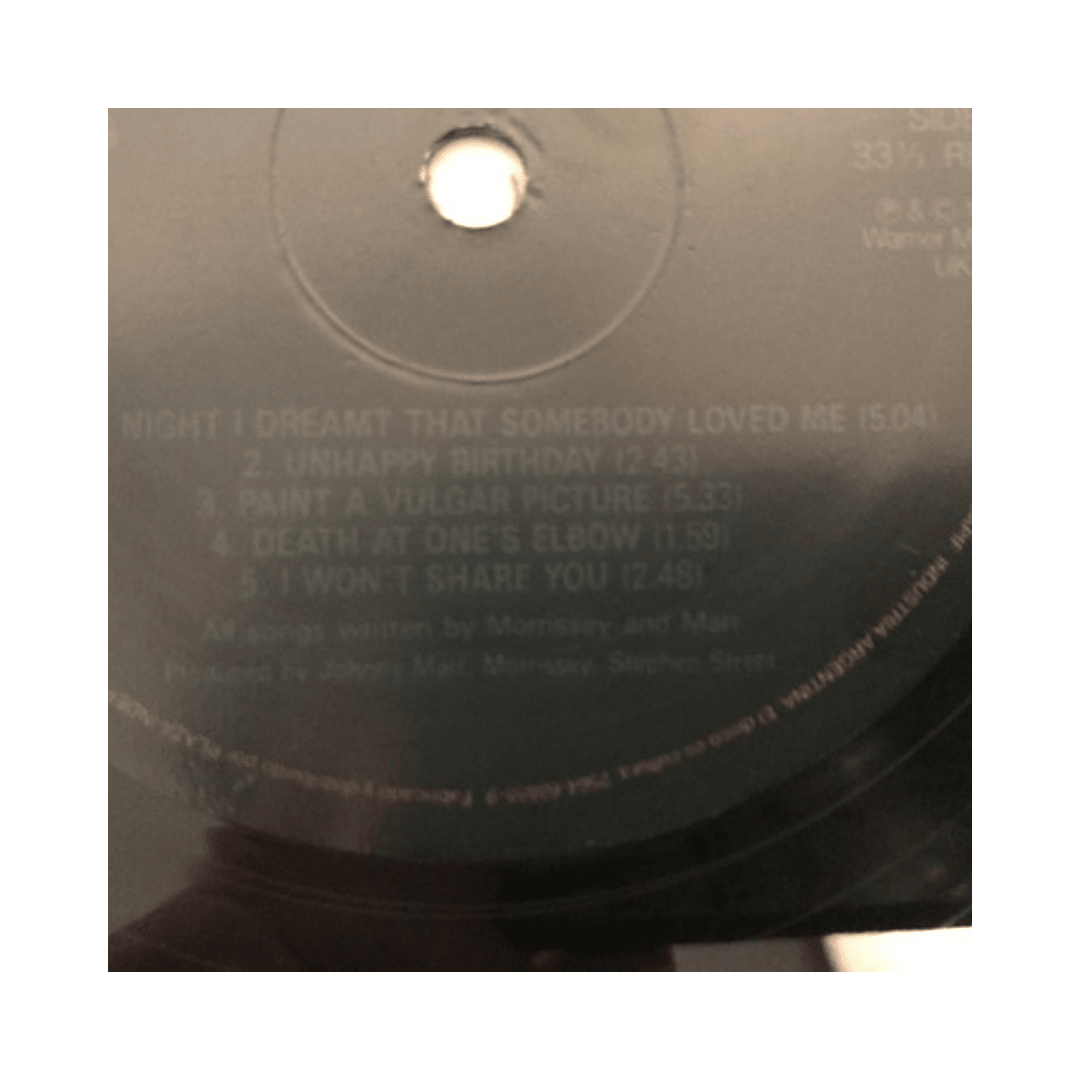 The Smiths Strangeways, Here We Come Vinilo3