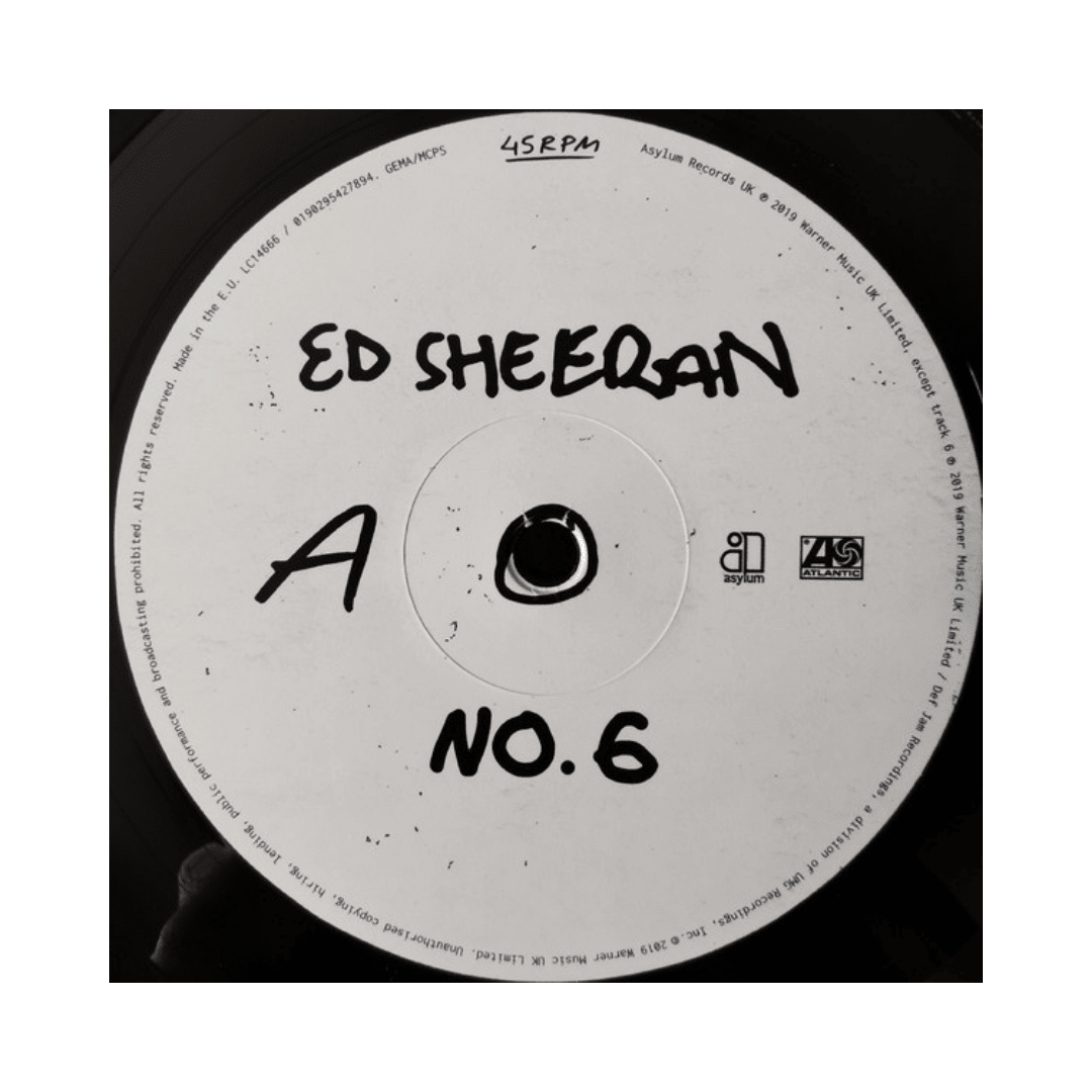 Ed Sheeran No. 6 Collaborations Projec Vinilo4