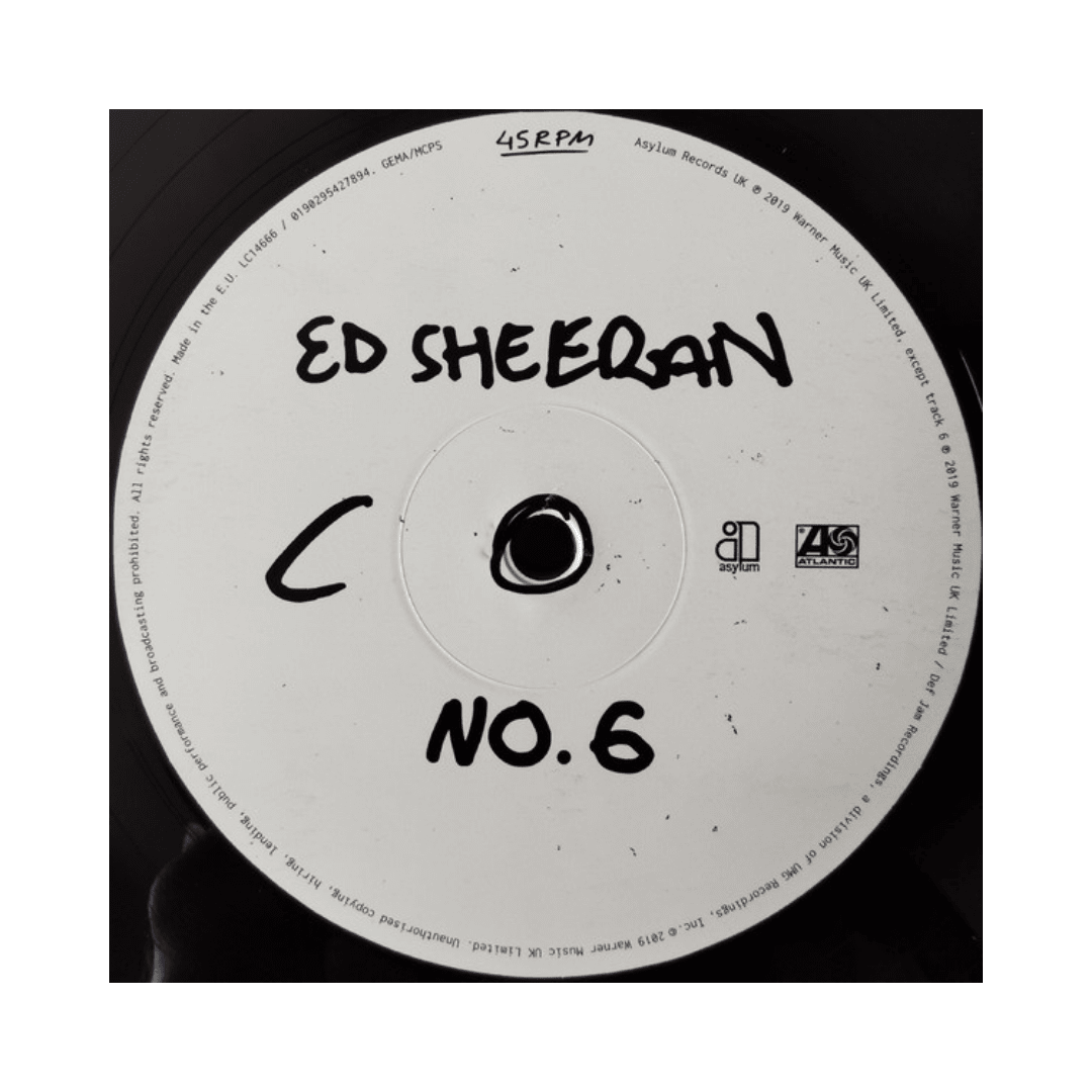 Ed Sheeran No. 6 Collaborations Projec Vinilo6
