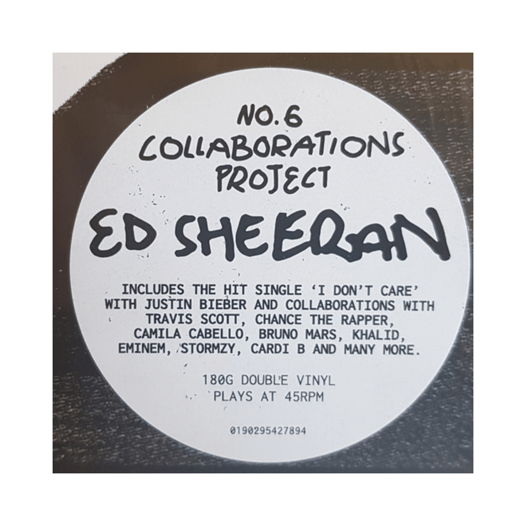 Ed Sheeran No. 6 Collaborations Projec Vinilo3